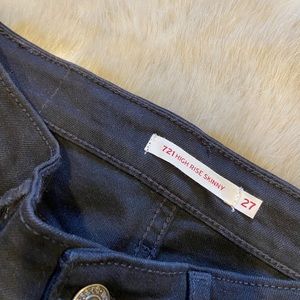 Levi’s high rise jeans